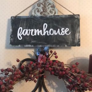 (FREE) Farmhouse Tin Plaque (Read Description)